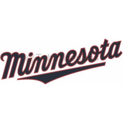 Minnesota Twins T-shirts Iron On Transfers N1725